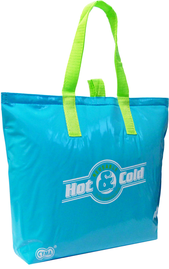 Large Insulated Tote, Flat Bottom w/New Easy Open Pull-tabs – CYMA