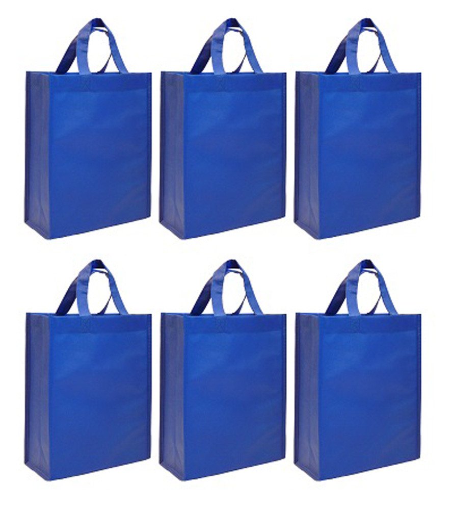 Best Buy: Best Buy Exclusive Medium Gift Bag Navy Blue/Silver 101466