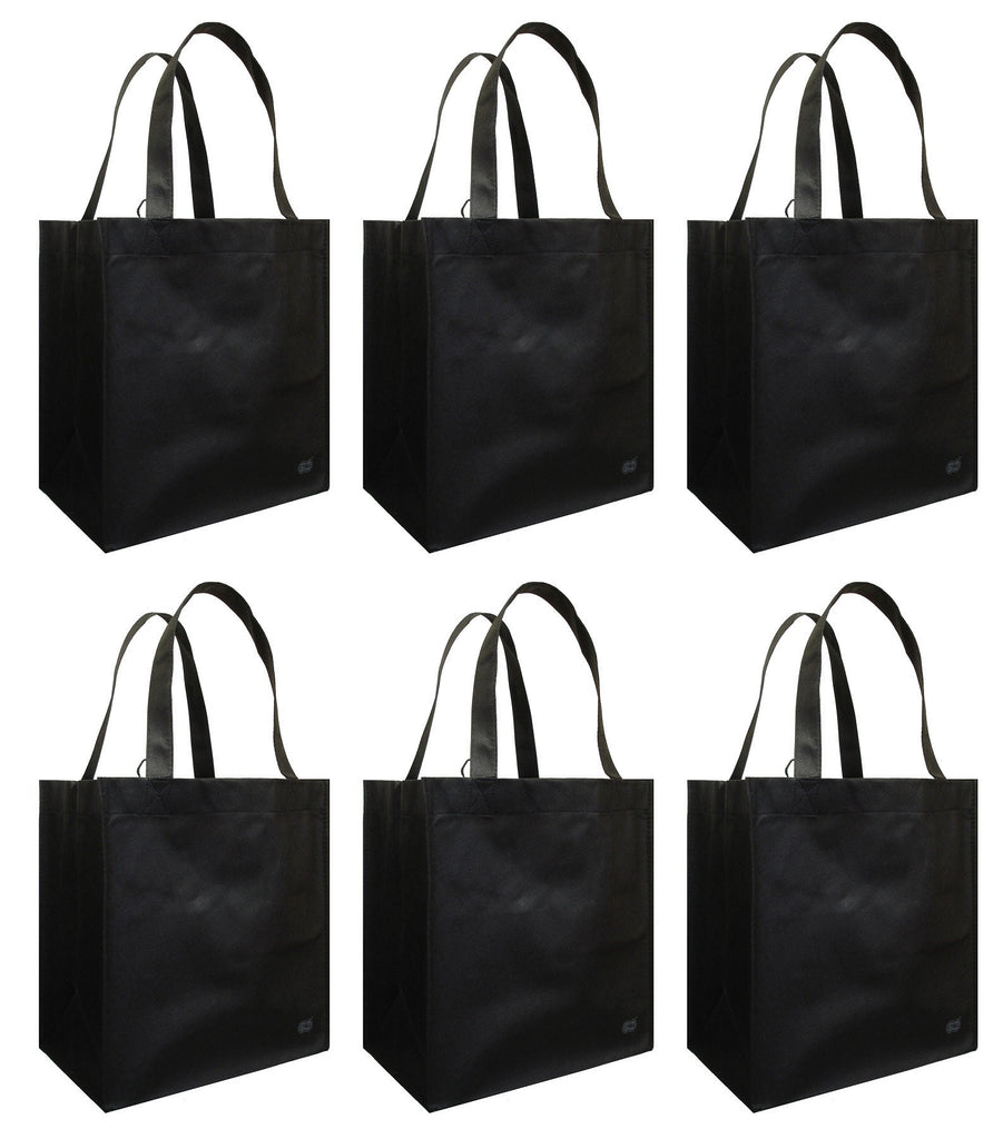 CYMA Reusable Grocery Totes, Black CYMA Bags