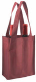 2 Bottle Tote, Non-Printed [4 Bag Set]