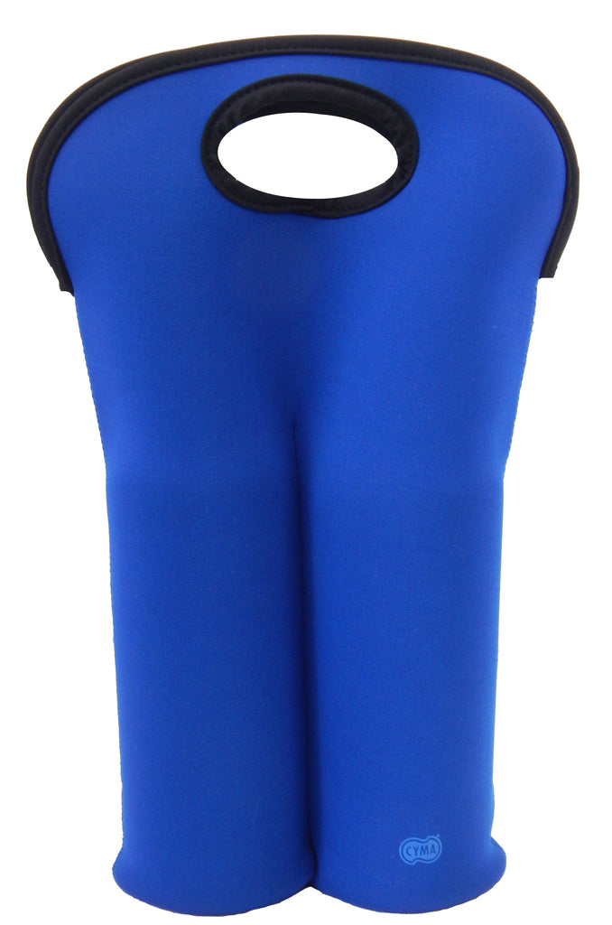 Insulated Wine Tote Double Bottle Carrier (Neoprene) CYMA Bags