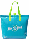 CYMA Insulated Tote Bags - Insulated Tote Bag, 15"x12"+3" Flat Bottom- Aqua Blue