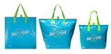 CYMA Insulated Tote Bags - Insulated Tote Bag, Variety, Aqua 3 Bag Set