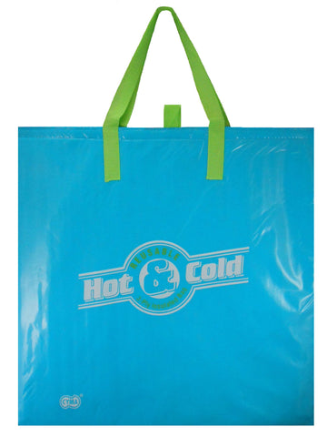 CYMA Insulated Tote Bag- Insulated Tote Bag, Large, Aqua Blue