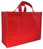 CYMA Reusable Gift Bags - Reusable Gift Bags, Large-  6 Bag Set- Red