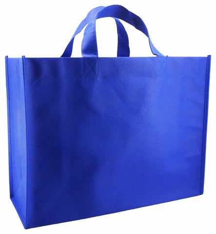 CYMA Reusable Gift Bags - Reusable Gift Bags, Large-  6 Bag Set- Royal Blue