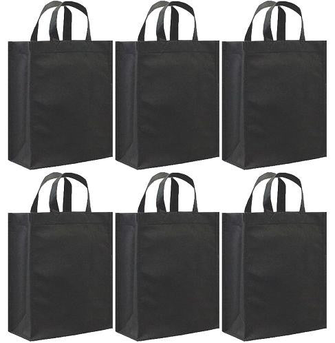 Gift Bags (6) Black [medium] – CYMA Bags