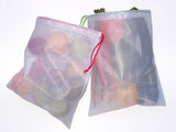 CYMA Reusable Produce Bags - Reusable Mesh Produce Bags- 6 Bag Set