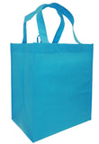 CYMA Reusable Tote Bags - Reusable Grocery Tote Bag, Aqua Blue