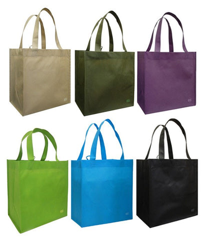 CYMA Reusable Tote Bags - Reusable Grocery Tote Bag, Variety Combo- 6 Bag Set