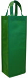 CYMA Reusable Wine Totes - Reusable Gift Bag, Single Bottle Tote- Green